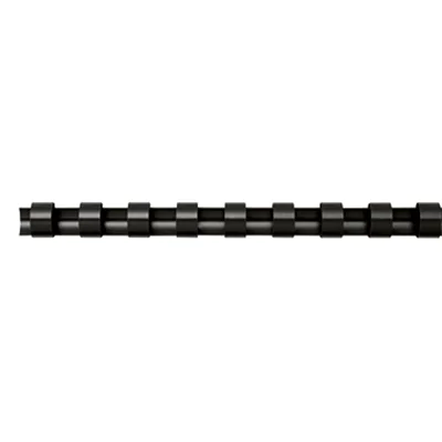 Fellowes Plastikbinderücken COMB 5345707 8mm schwarz 100 St./Pack. Fellowes Plastikbinderücken COMB 5345707 8mm schwarz 100 St./Pack.