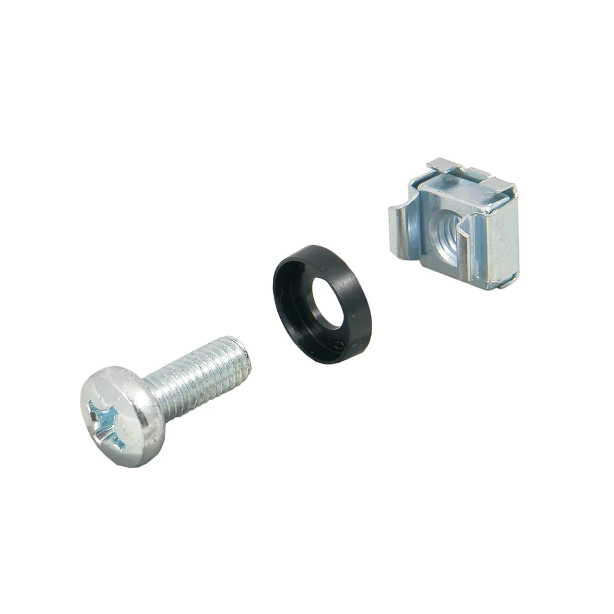 SCHROFF KAEFIGMUTTERN M4 100 STUECK Cabinet Accessories