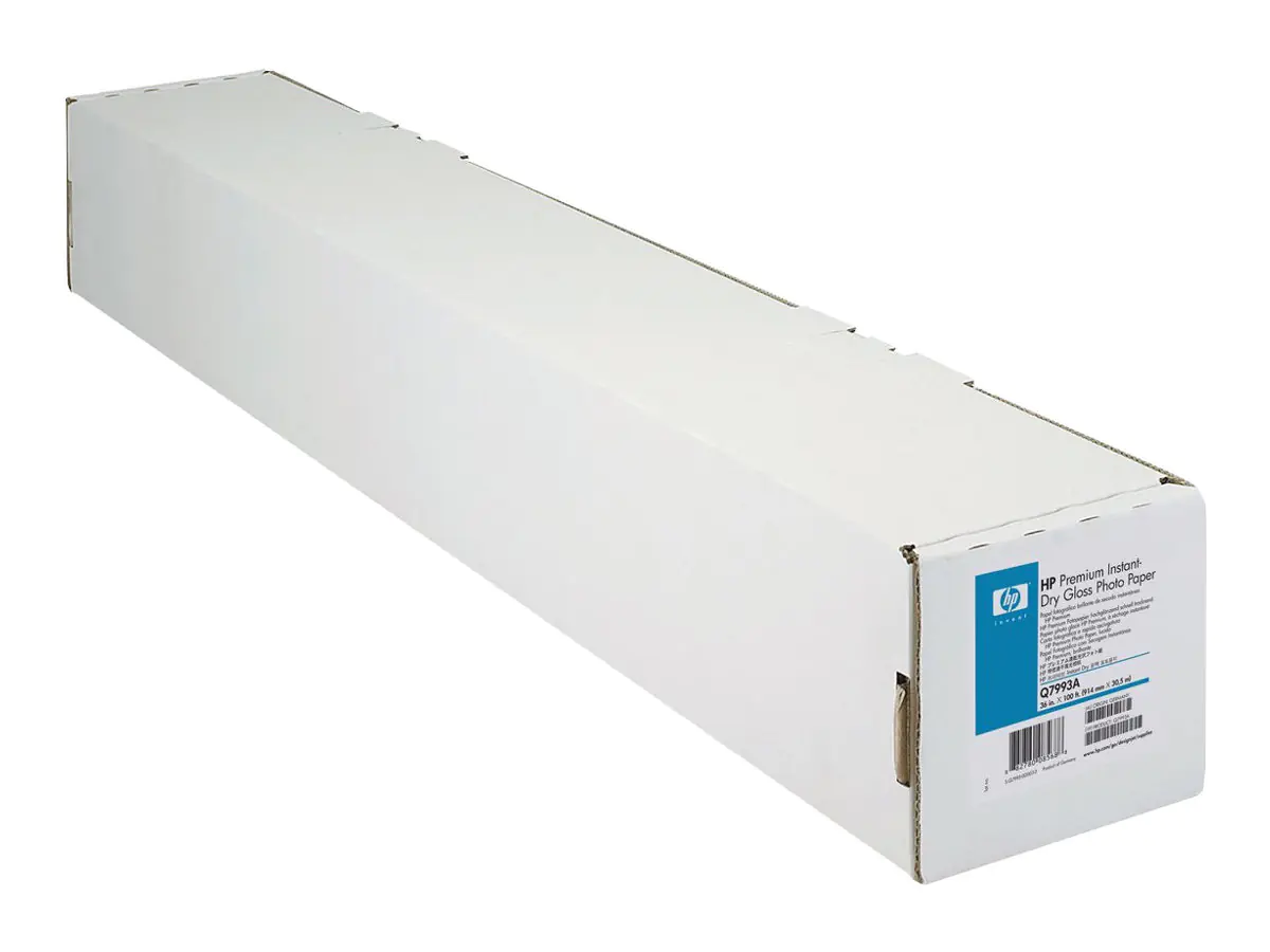 HP LFP-Papier Q7993A 36" (914 mm) 30,5 m 260 g/m² für Tintenstrahldrucker matt 1 Rolle