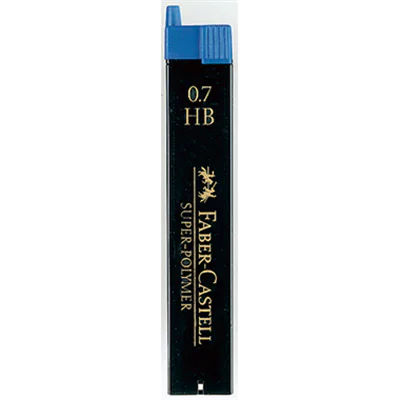 Faber-Castell Feinmine SUPER POLYMER 120700 HB 0,7mm 12St. Faber-Castell Feinmine SUPER POLYMER 120700 HB 0,7mm 12St.