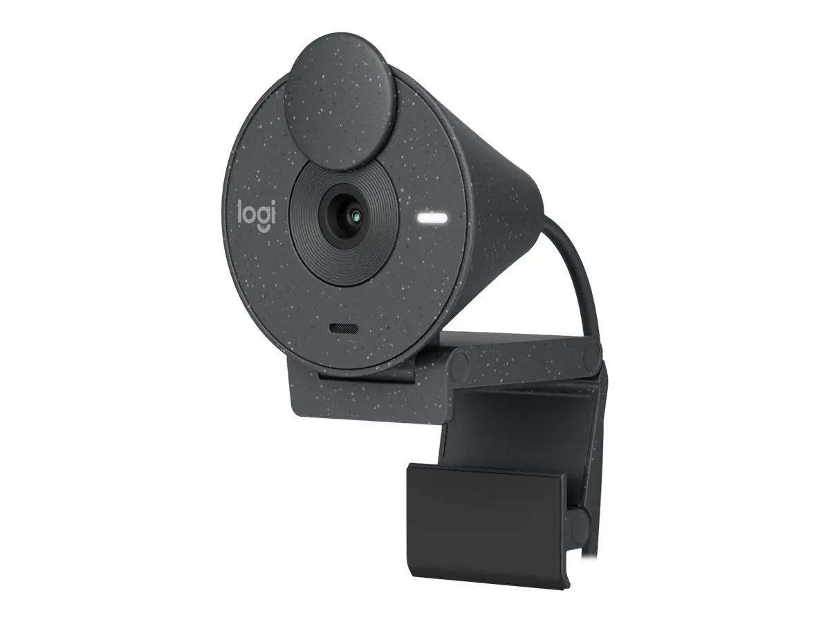 Logitech BRIO 300 - Webcam - Farbe - 2 MP - 1920 x 1080 - 1080p, 720p - Audio - USB-C