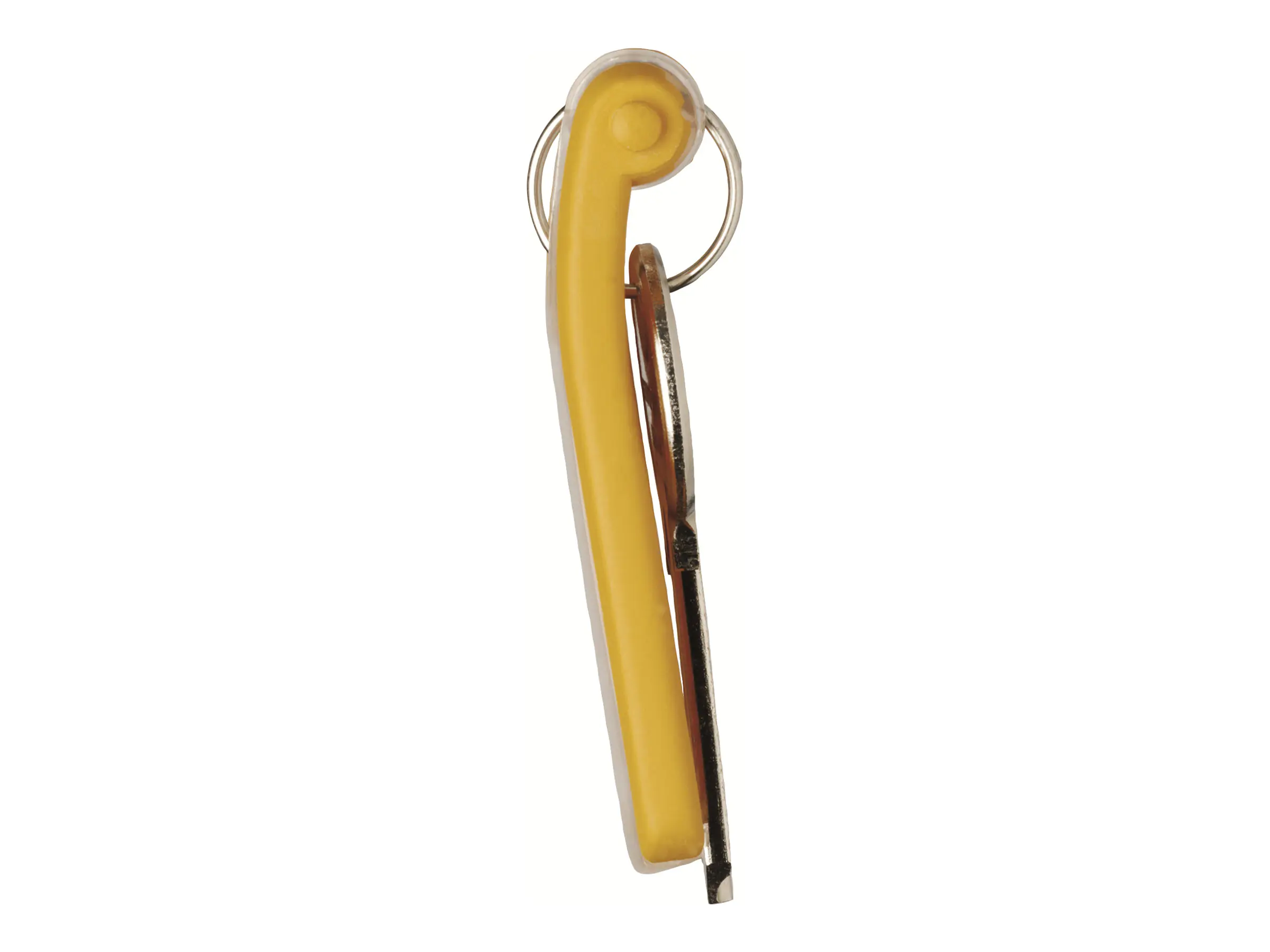 DURABLE Schlüsselanhänger KEY CLIP 195704 gelb 6 St./Pack.