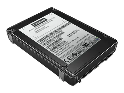 Lenovo ThinkSystem PM1655 - SSD - Mixed Use - verschlüsselt - 800 GB - Hot-Swap - 2.5" (6.4 cm) - SAS 24Gb/s - Self-Encrypting Drive (SED), TCG Enterprise - für ThinkStation P920 Rack; ThinkSystem SN550 V2; SR630 V2; SR650 V2; SR670 V2; ST650 V2