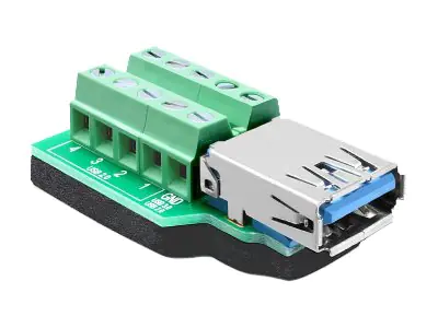 Delock - USB-Adapter - 10-poliger Anschlussblock (W) zu USB Typ A (W) - USB 3.0