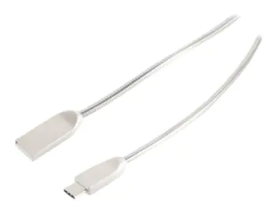 exertis Connect - USB-Kabel - 24 pin USB-C (M) zu USB (W) - USB 3.1 - 1.6 m - Silber