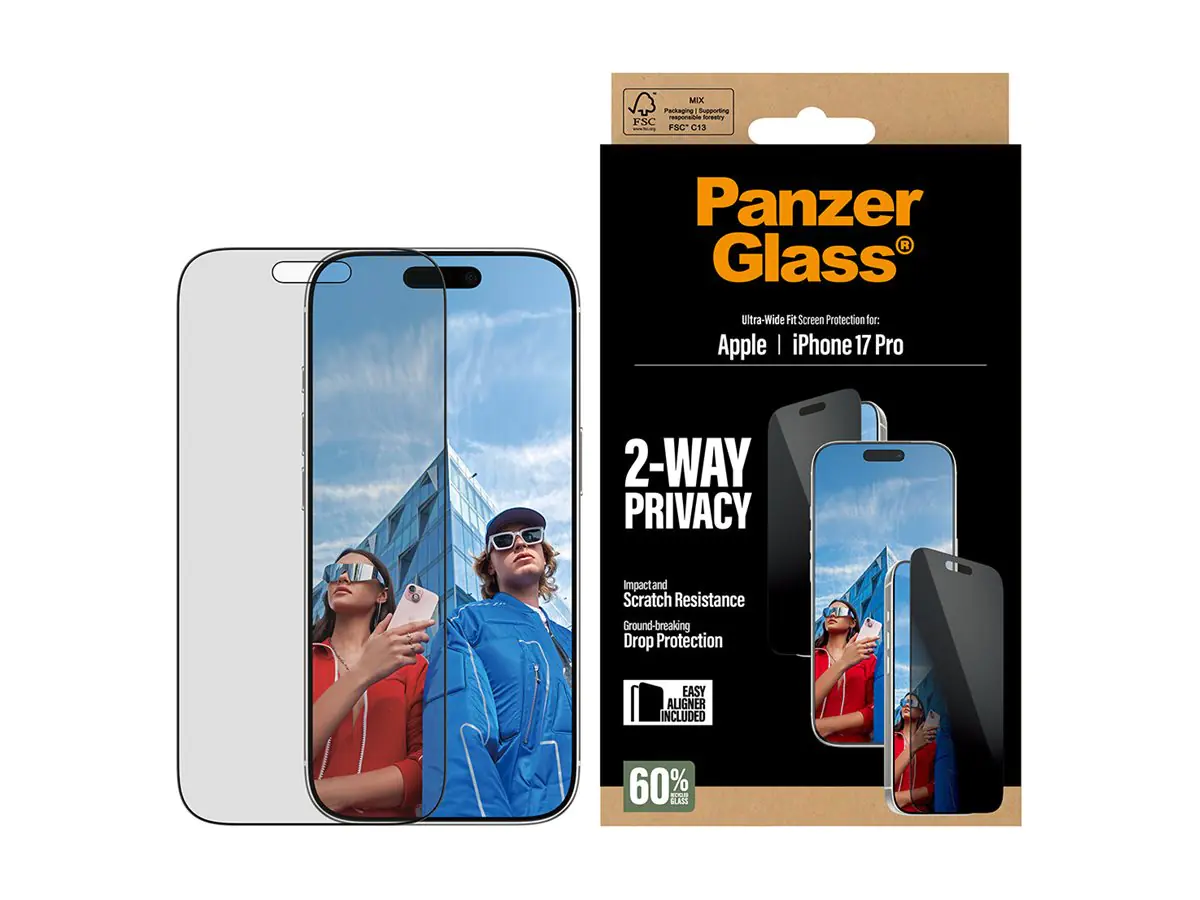 PanzerGlass Displayschutz 2-Way Privacy iPhone 17 Pro