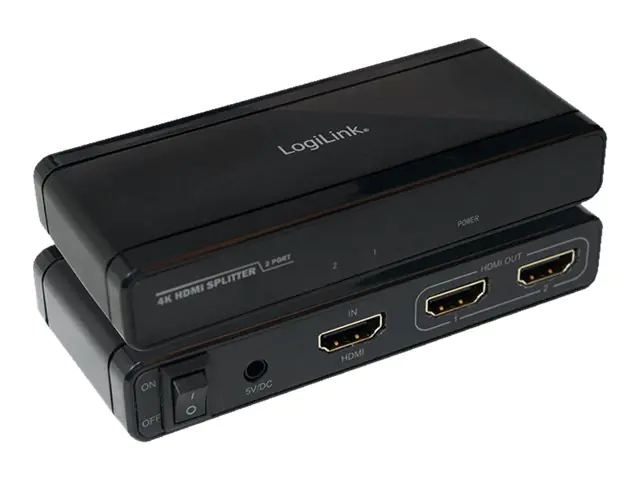 LogiLink 4K HDMI Splitter - Video-/Audio-Splitter
