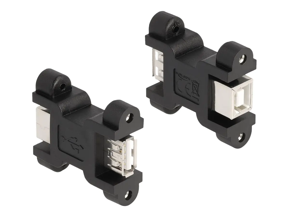 Delock - USB-Adapter - USB (W) zu USB Typ B (W) - Schwarz