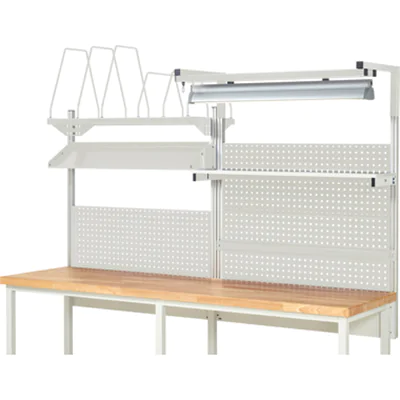 RAU Werkzeugwand Komplettset 06 2.500 x 1.130 x 350 mm (B x H x T) Stahl, pulverbeschichtet lichtgrau RAU Werkzeugwand Komplettset 06 2.500 x 1.130 x 350 mm (B x H x T) Stahl, pulverbeschichtet lichtgrau