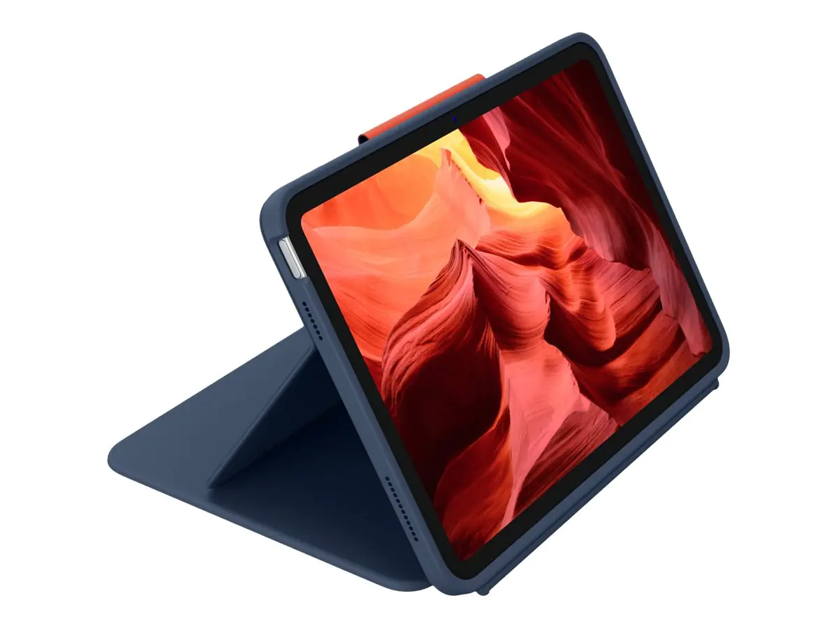 Logitech Rugged Combo 4 - Tastatur und Foliohülle - Apple Smart connector - QWERTY - Pan-Nordic - Cl
