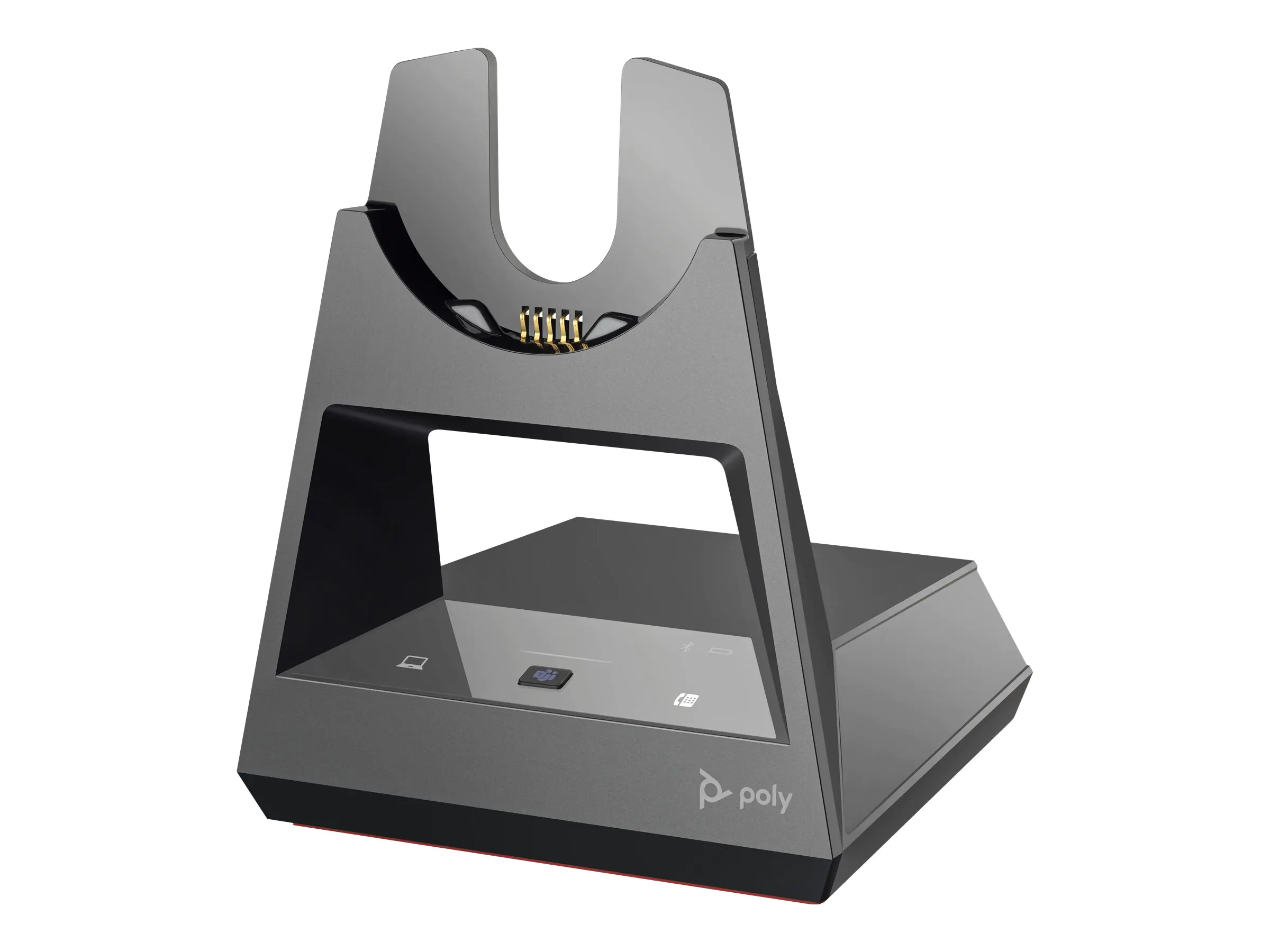 Poly - Für Microsoft Teams - Basisstation für drahtloses Headset für Bluetooth-Headset - für Poly Voyager 4320; Voyager 4300 UC Series 4310; Voyager Focus 2 Office; 2 UC