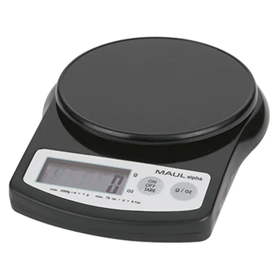 MAUL Briefwaage MAULalpha 1642090 max. 2kg Kunststoff schwarz MAUL Briefwaage MAULalpha 1642090 max. 2kg Kunststoff schwarz