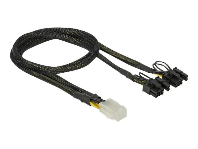 Delock Stromkabel - 6-poliges PCIe Power (W) 85455