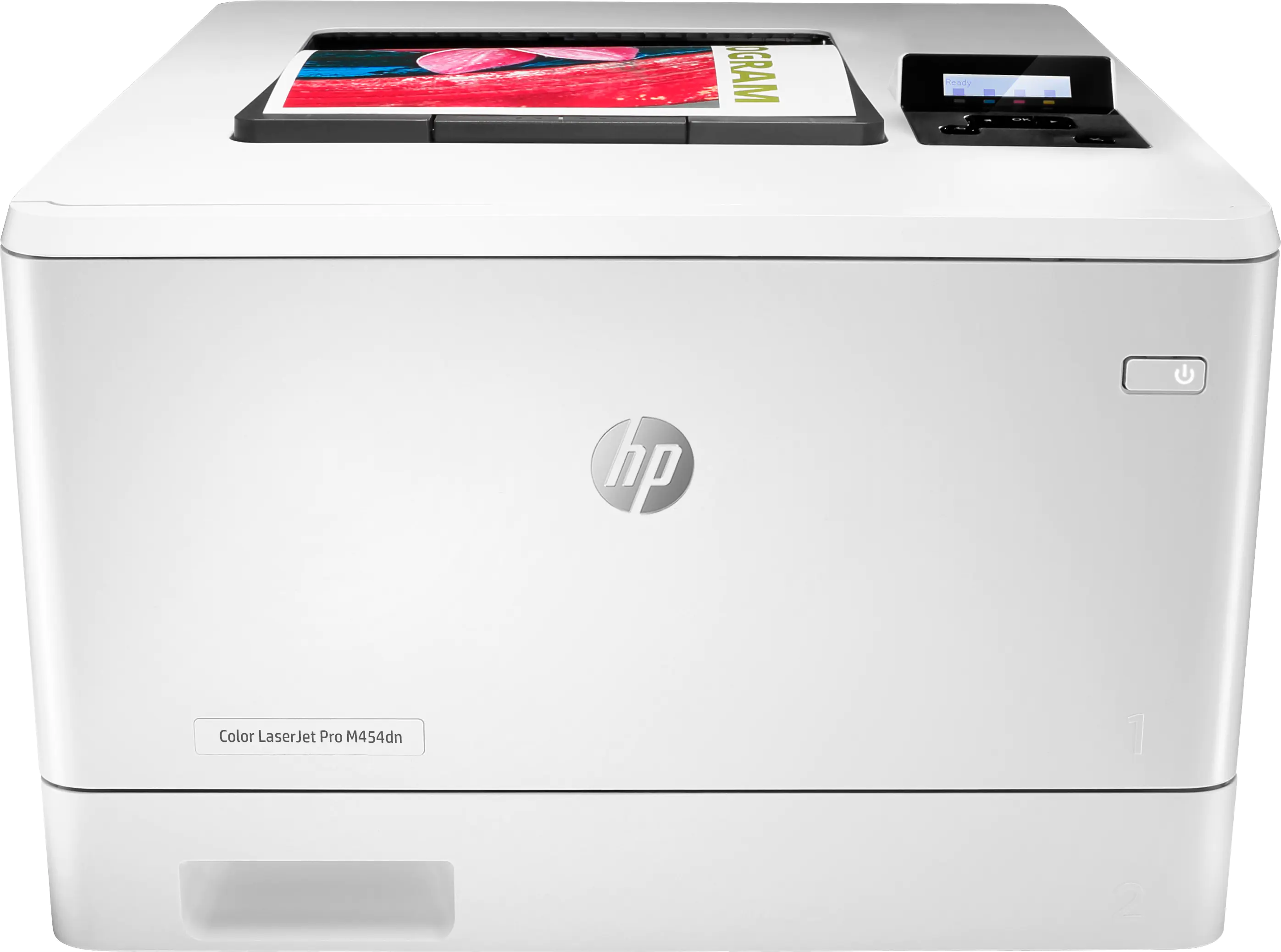 HP Color LaserJet Pro M454dn - Drucker - Farbe - Duplex - Laser - A4/Legal - 38.400 x 600 dpi - bis zu 27 Seiten/Min. (einfarbig)/bis zu 27 Seiten/Min. (Farbe) - Kapazität: 300 Blätter - USB 2.0, Gigabit LAN, USB-Host