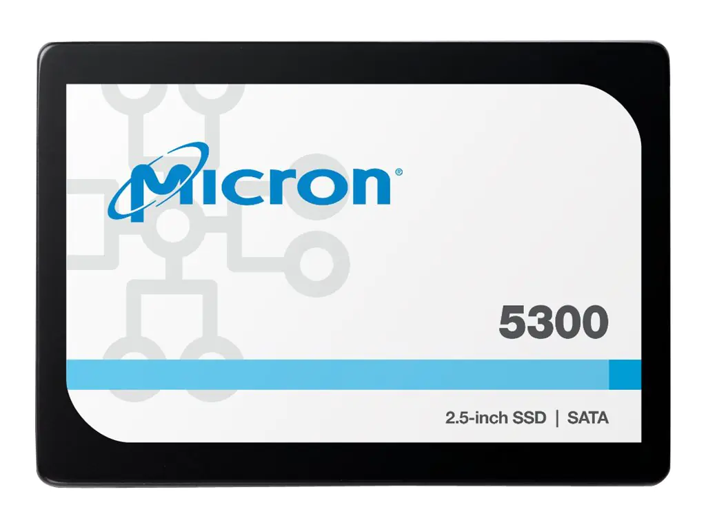 Micron 5300 PRO - Solid-State-Disk - 7.68 TB - intern - 2.5" (6.4 cm)