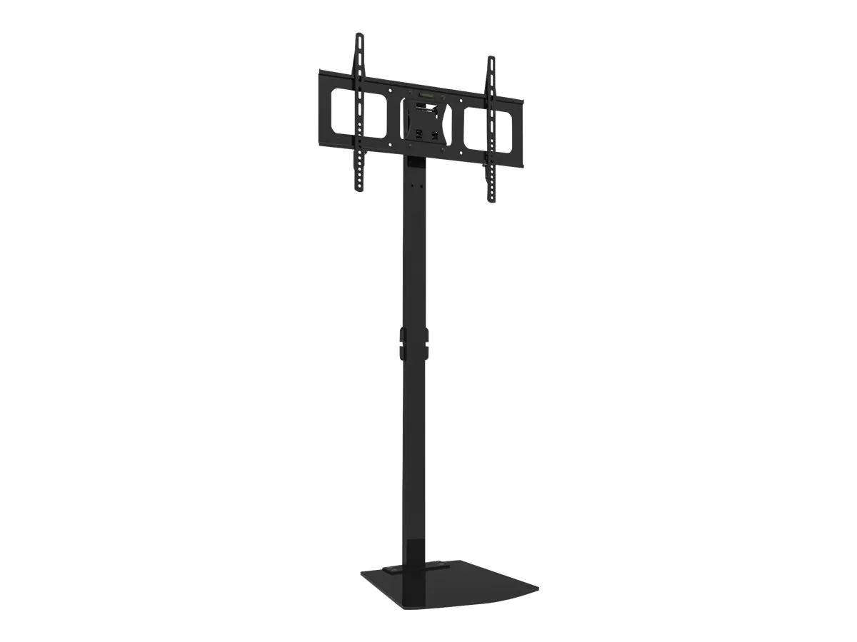 Techly Floor Support - Aufstellung - für LCD-Display - Schwarz - Bildschirmgröße: 81.3-177.8 cm (32"-70") ICA-TR12