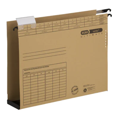 ELBA Hängesammler vertic Ultimate 100552064 DIN A4 60mm Karton braun ELBA Hängesammler vertic Ultimate 100552064 DIN A4 60mm Karton braun
