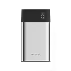 TerraTec P80 Slim - Powerbank - 8000 mAh - 2.4 A - 2 Ausgabeanschlussstellen (USB) 218552