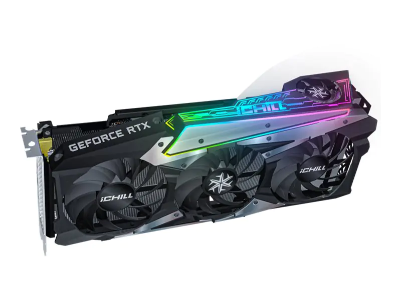 Inno3D GeForce RTX 3070 Ti iCHILL X4 - Grafikkarten - GF RTX 3070 Ti - 8 GB GDDR6X - PCIe 4.0 x16 - HDMI, 3 x DisplayPort