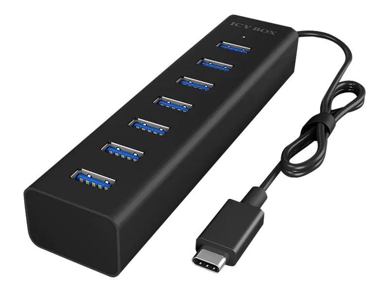 ICY BOX IB-HUB1700-C3 - Hub - 7 x SuperSpeed 60257