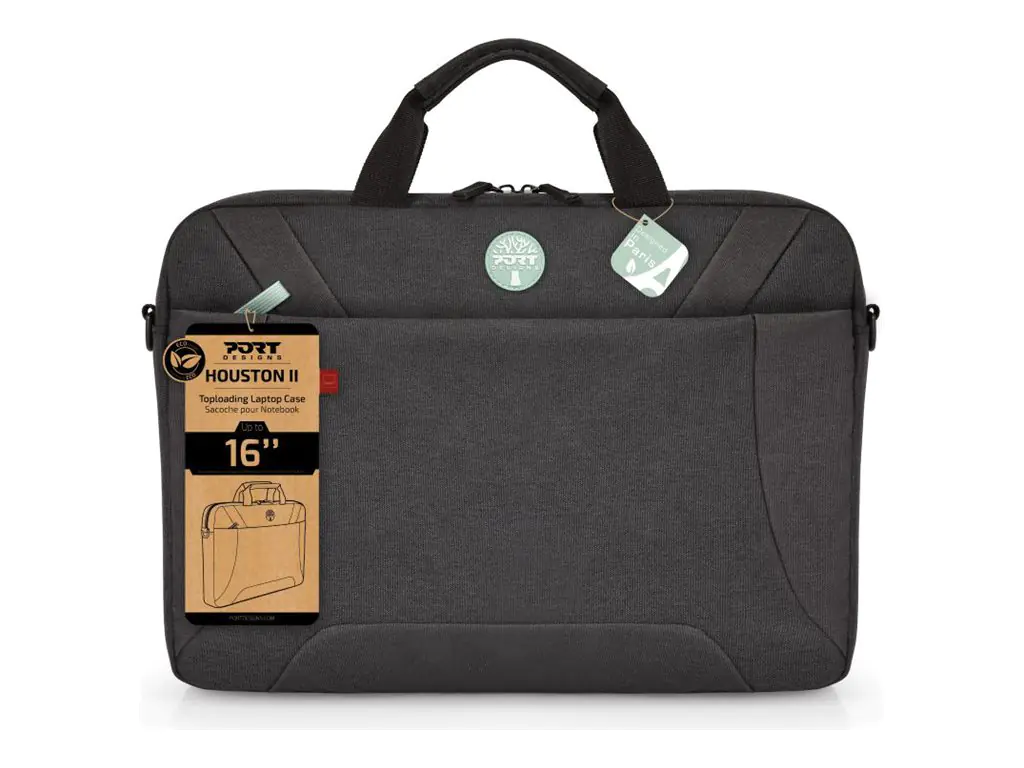 PORT Designs HOUSTON II - Notebook-Tasche - top loading, eco - 43.9 cm (17.3")