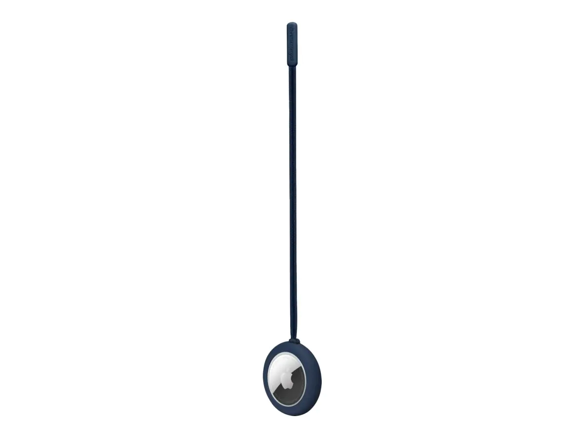 dbramante1928 Greenland - Secure Holder mit Schlaufe für Bluetooth-Tracker - Night Black - für Apple AirTag