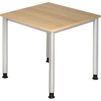 Hammerbacher höhenverstellbarer Schreibtisch VHS08/E/S eiche