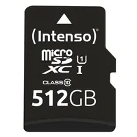 Intenso microSD 512GB UHS-I Perf CL10| Performance Intenso microSD 512GB UHS-I Perf CL10| Performance