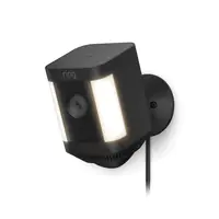 Ring Spotlight Cam Plus Plug-In - Netzwerk-Überwachungskamera - Außenbereich - witterungsbeständig - Farbe (Tag&Nacht) - 1080p - Audio - drahtlos - Wi-Fi