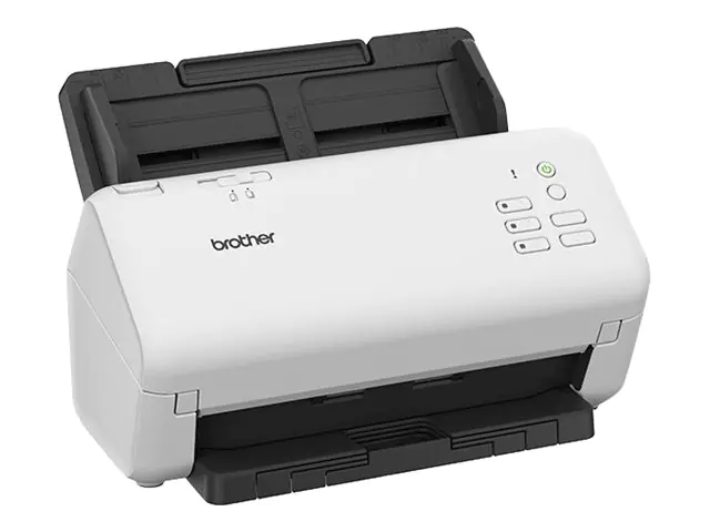Brother ADS-4300N - Dokumentenscanner - Dual CIS - Duplex - A4 - 600 dpi x 600 dpi - bis zu 40 Seiten/Min. (einfarbig) / bis zu 40 Seiten/Min. (Farbe) - automatischer Dokumenteneinzug (80 Blätter) - bis zu 6000 Scanvorgänge/Tag - USB 3.0, Gigabit LAN