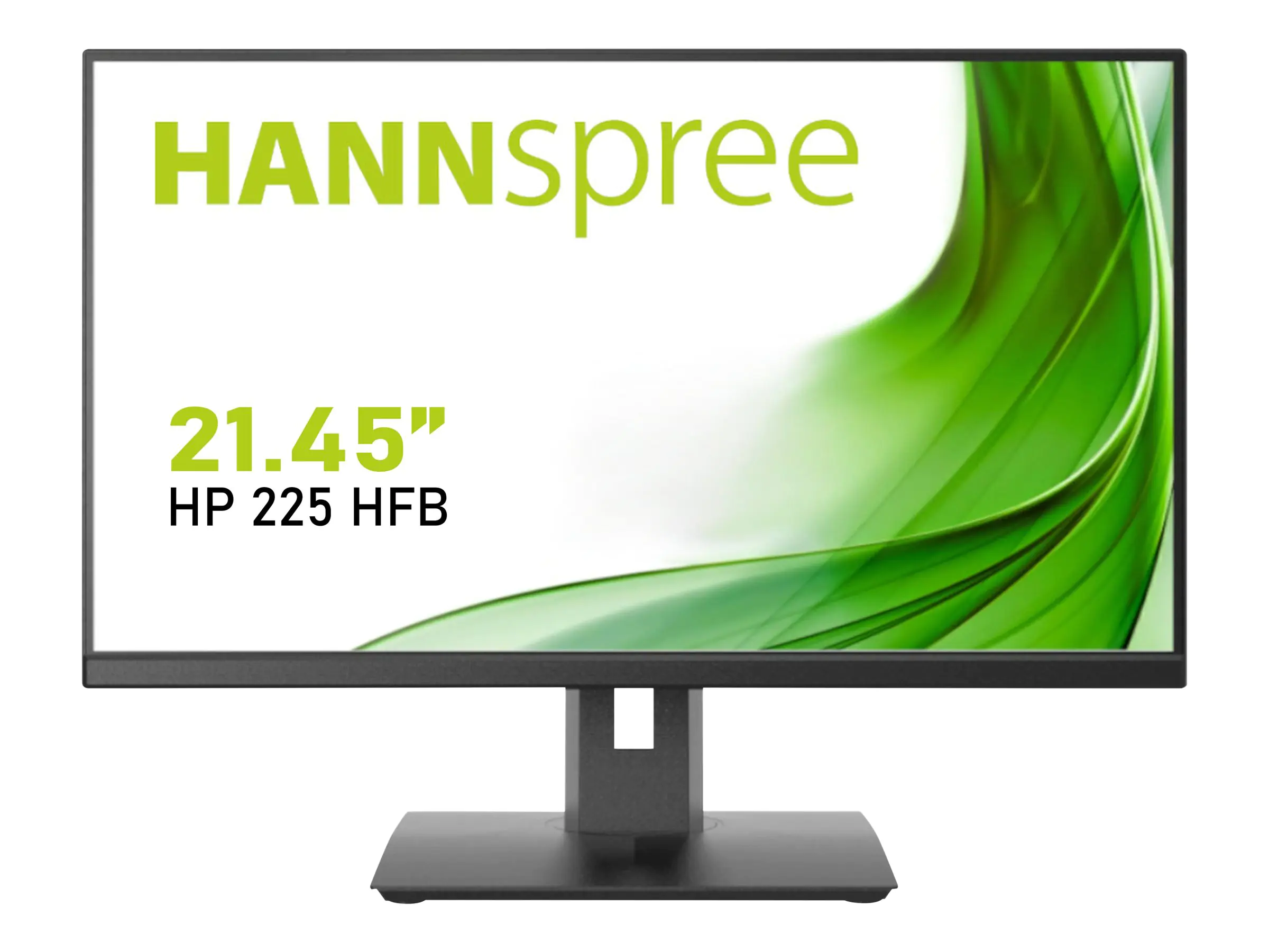 Hannspree HP225HFB - LED-Monitor - 54.5 cm (21.45") - 1920 x 1080 Full HD (1080p) @ 60 Hz - VA - 300 cd/m² - 3000:1 - 5 ms - HDMI, VGA - Lautsprecher