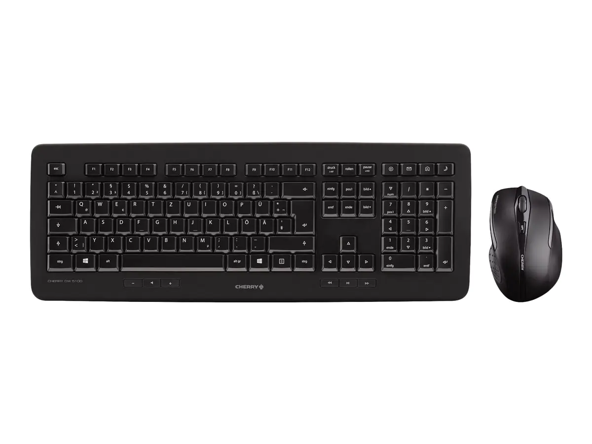 Cherry DW 5100 - Tastatur-und-Maus-Set - kabellos JD-0520EU-2
