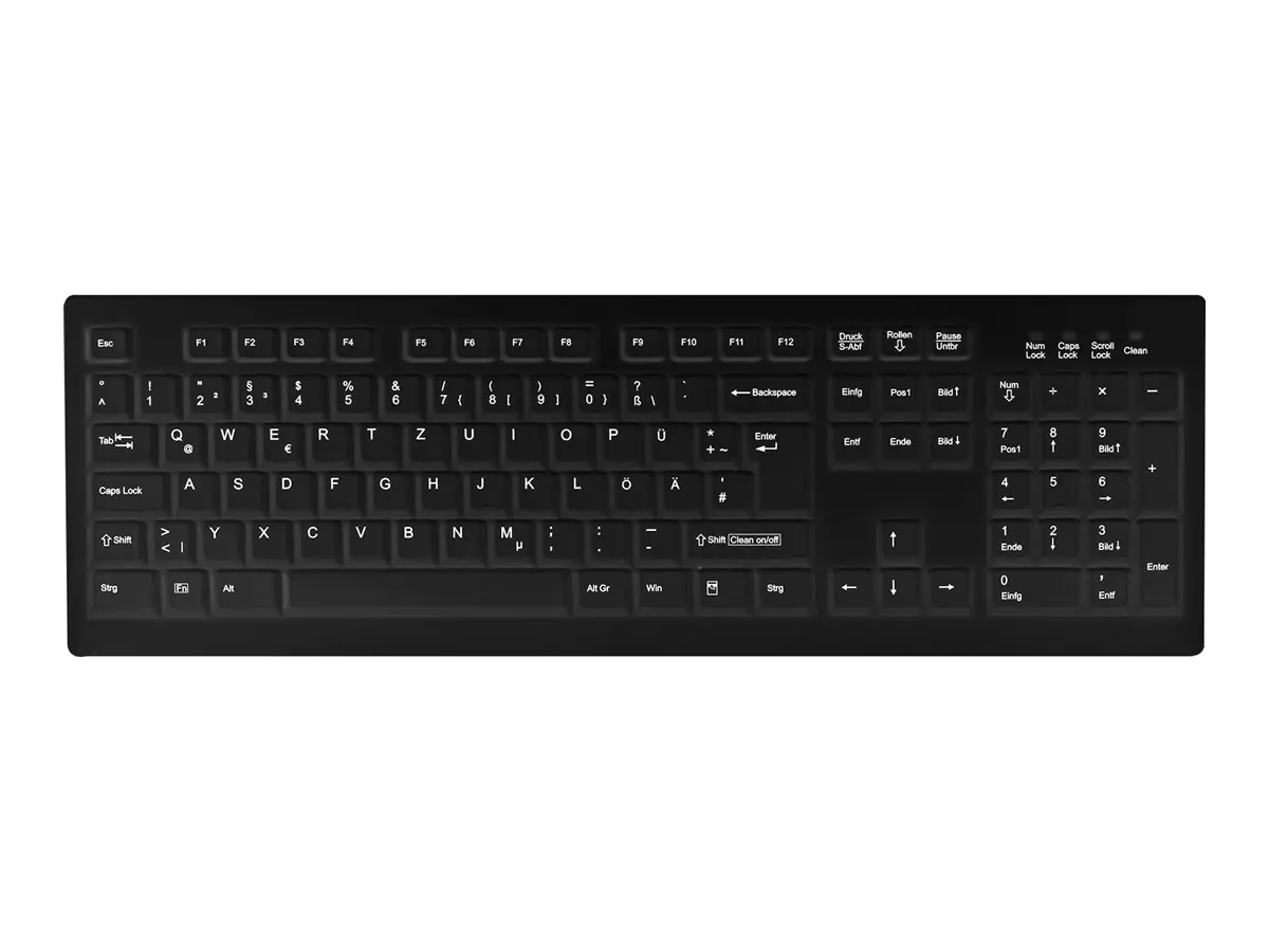 Active Key MedicalKey AK-C8100 - Tastatur - komplett AK-C8100F-FUS-B/GE