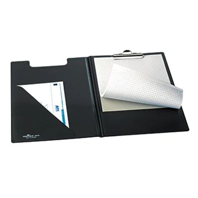 DURABLE Blockmappe A4 235501 schwarz 23,7x33,0x10,0cm DURABLE Blockmappe A4 235501 schwarz 23,7x33,0x10,0cm