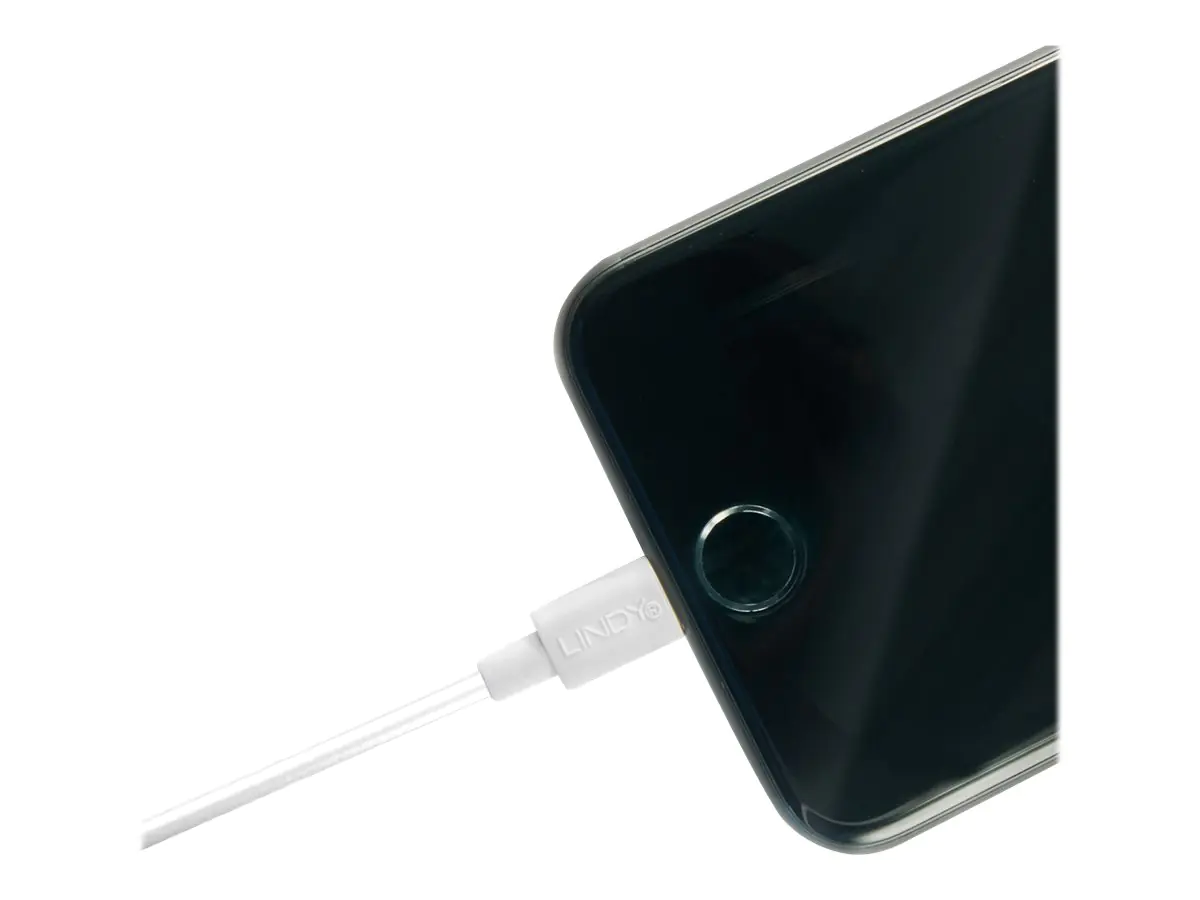 Lindy - Lightning-Kabel - Lightning (M) bis USB (M) - 1 m - weiß - halogenfrei - für Apple iPad/iPhone/iPod (Lightning)