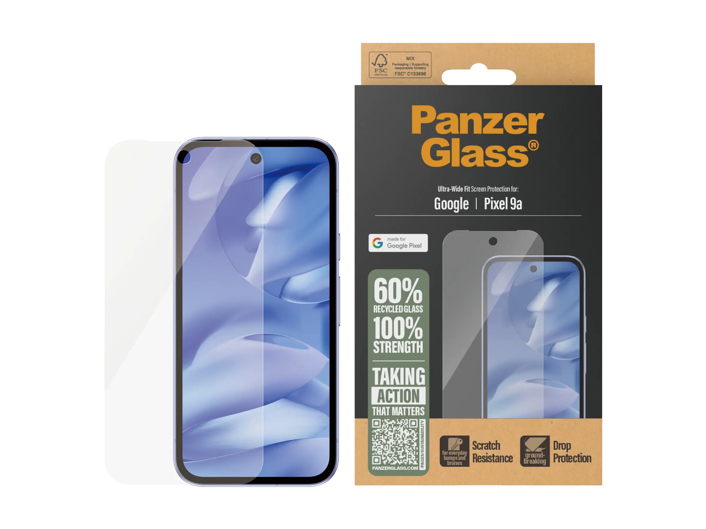 PanzerGlass Bildschirmschutz für Handy - ultrabreite 4792