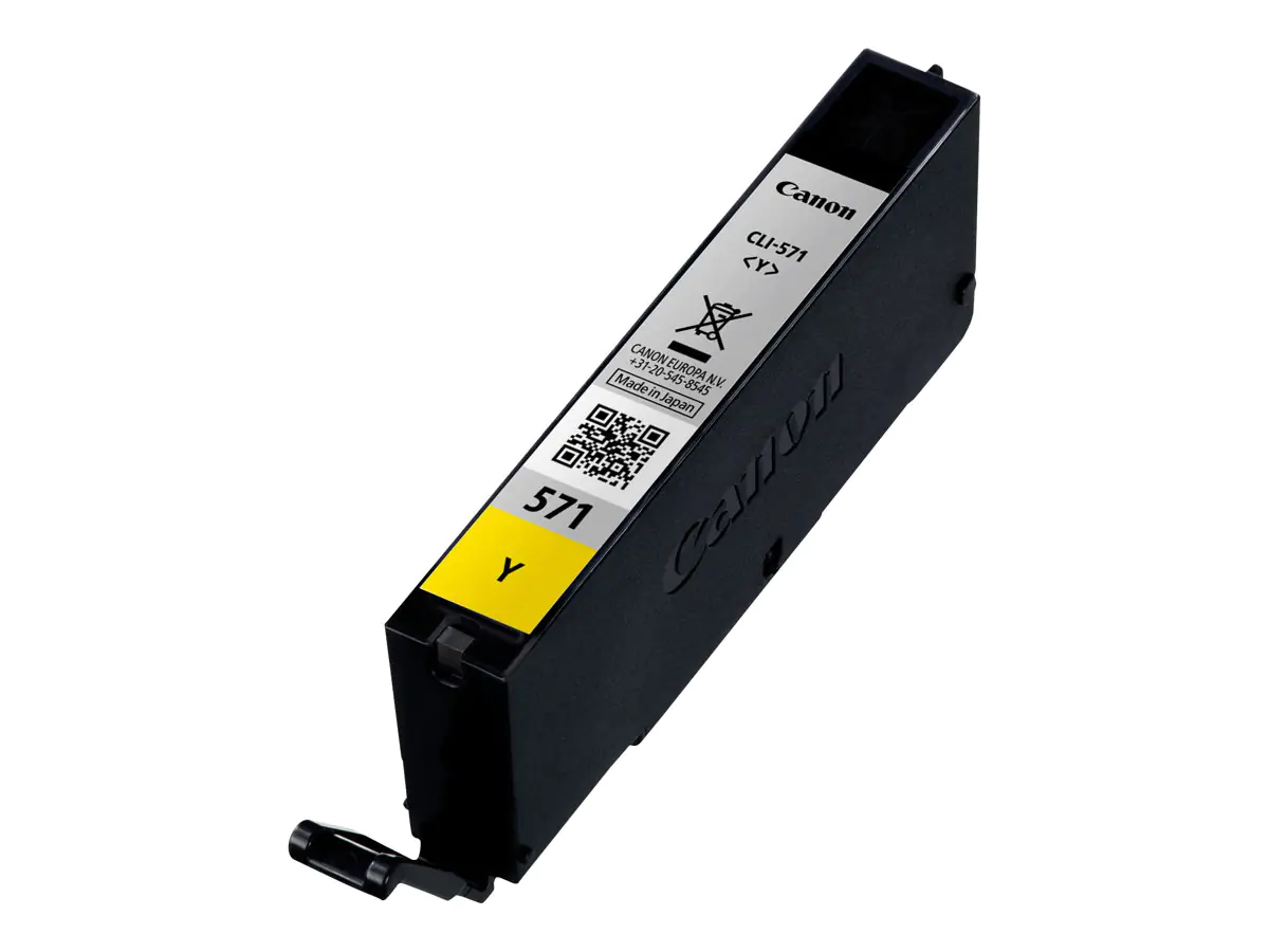 Canon Tinte 0334C004 CLI-571YXL gelb 715 Seiten 11ml Große Füllmenge 1 Stück