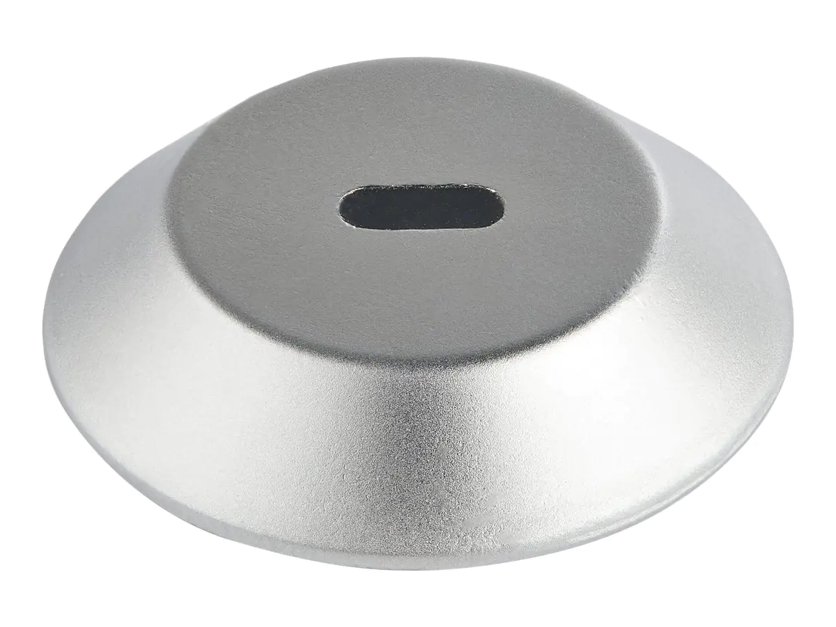 StarTech KSLTAD Adapter für Sicherheitssteckplatz (K-Slot, Universal, Laptop-Schloss, Diebstahlsicherung) Silber - Sicherheitsschloss-Adapterkit - Silber - für P/N: ARMPIVOTE2, ARMUNONB1, FPPNEUSTND