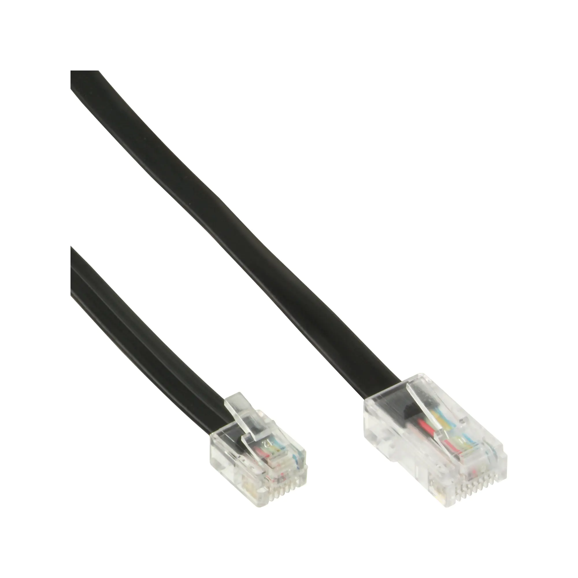 InLine Modularkabel - RJ45 zu RJ11 Stecker / Stecker - 4adrig - 6m 18866