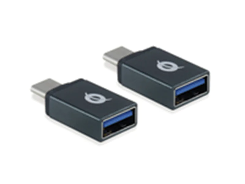Conceptronic DONN OTG-Adapter für USB-C zu USB-A 2er Pack - USB 3.1 Gen 1 Type-C - USB 3.1 Gen 1 Type-A - Schwarz Conceptronic DONN OTG-Adapter für USB-C zu USB-A 2er Pack - USB 3.1 Gen 1 Type-C - USB 3.1 Gen 1 Type-A - Schwarz