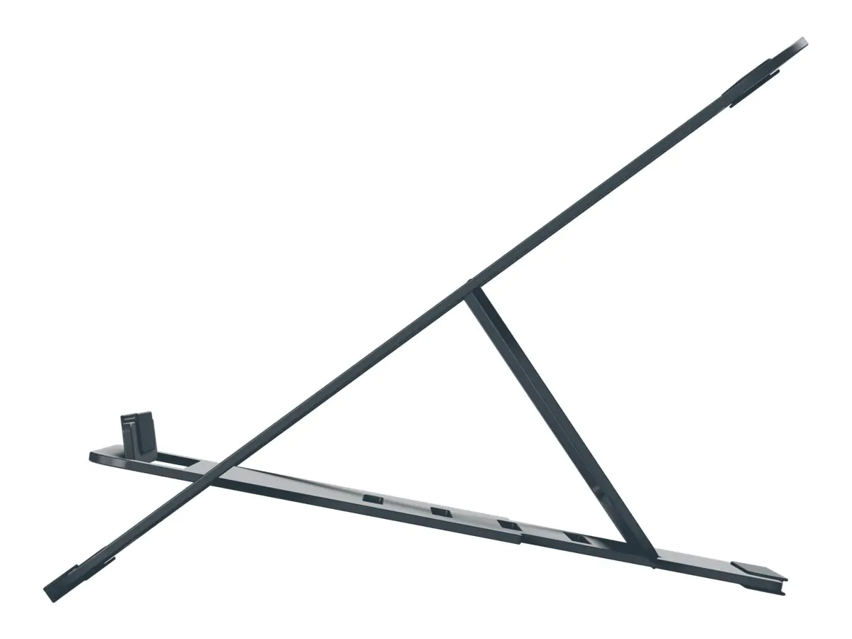 Leitz Ergo - Notebook-Ständer - verstellbar, mehrwinkelig, Aluminium - 43.2 cm - 10" - 17" - Dunkelgrau