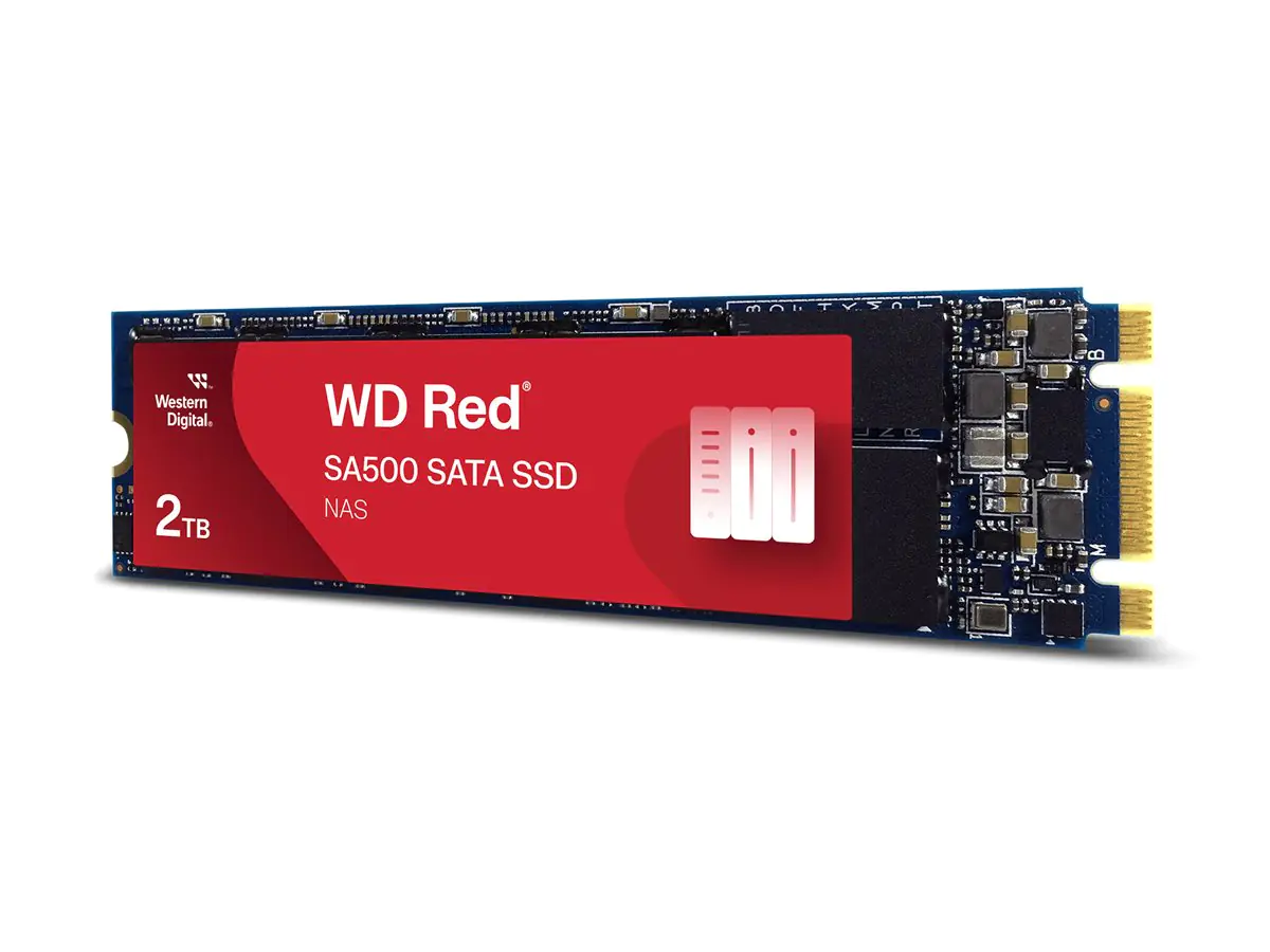 WD Red SA500 WDS200T1R0B-68A4Z0 - SSD - 2 TB - intern - M.2 2280 - SATA 6Gb/s