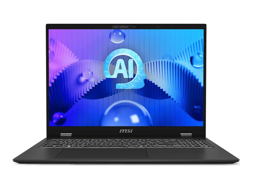 MSI Prestige 16 AI Studio B1VFG-010 - 180°-Scharnierdesign - Intel Ultra 7 155H - Evo - Win 11 Home - GeForce RTX 4060 - 32 GB RAM - 1 TB SSD NVMe - 40.6 cm (16") 2560 x 1600 (QHD+) - Wi-Fi 7, Bluetooth - Stellar Gray