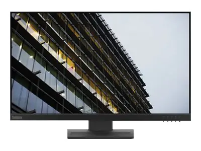 Lenovo ThinkVision E24-28 - LED-Monitor - 61 cm (24") (23.8" sichtbar) - 1920 x 1080 Full HD (1080p) @ 60 Hz - IPS - 250 cd/m² - 1000:1 - 4 ms - HDMI, VGA, DisplayPort - Lautsprecher - Raven Black - für ThinkCentre neo 70t 11YU; ThinkPad P15 Gen 2 20YQ