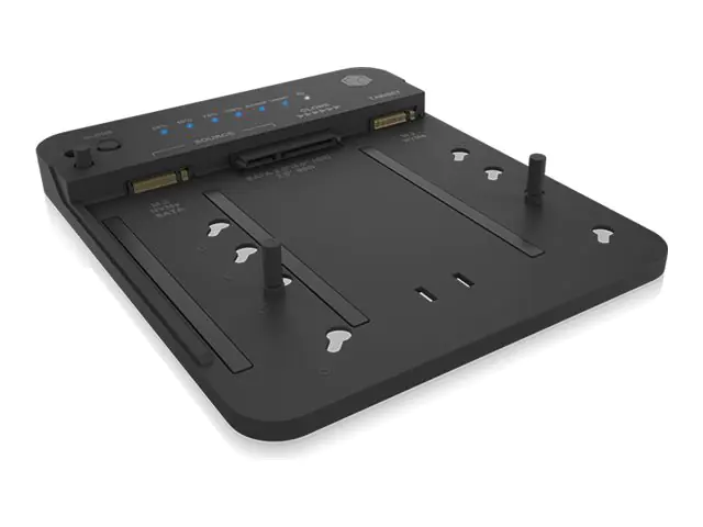 ICY BOX IB-2913MCL-C31 - HDD / SSD Dockingstation mit Datenanzeige - 2,5" / 3,5" gemeinsam genutzt (6,4 cm/8,9 cm gemeinsam genutzt)