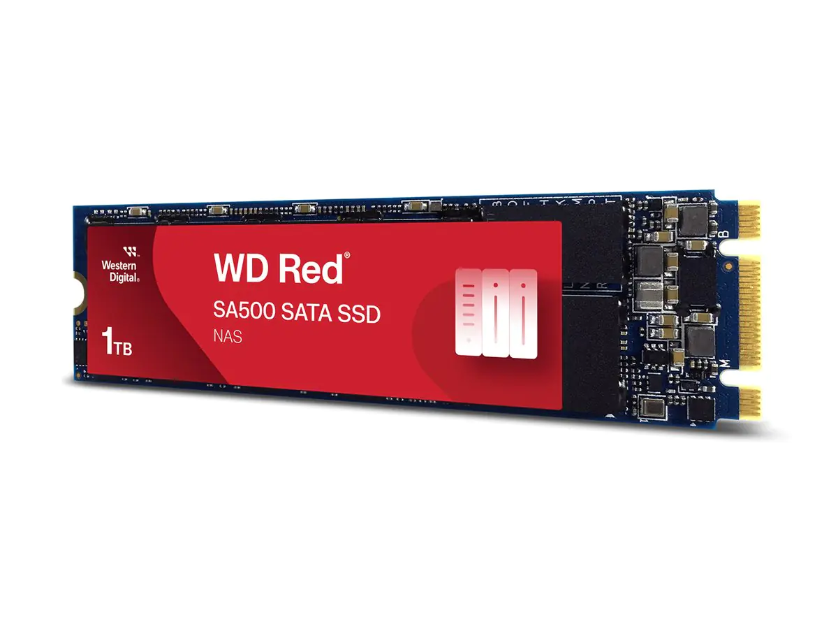 WD Red SA500 WDS100T1R0B - SSD - 1 TB - intern - M.2 2280 - SATA 6Gb/s