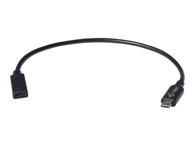 i-Tec - USB-Verlängerungskabel - 24 pin USB-C (W) zu 24 pin USB-C (M) - 30 cm i-Tec - USB-Verlängerungskabel - 24 pin USB-C (W) zu 24 pin USB-C (M) - 30 cm