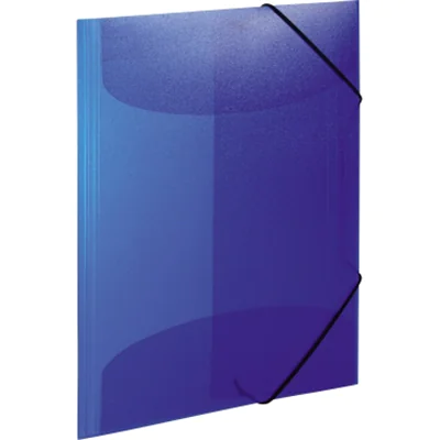 HERMA Sammelmappe DIN A4 Polypropylen dunkelblau transluzent 3 St./Pack.