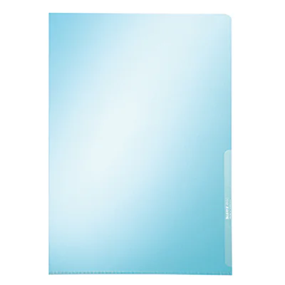 Leitz Sichthülle Premium DIN A4 0,15mm oben, rechts offen dokumentenecht PVC-Hartfolie blau glänzend 100 St./Pack. Leitz Sichthülle Premium DIN A4 0,15mm oben, rechts offen dokumentenecht PVC-Hartfolie blau glänzend 100 St./Pack.