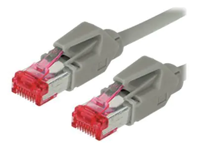 exertis Connect - Patch-Kabel - RJ-45 (M) zu RJ-45 (M) - 5 m - SFTP - CAT 6 - Grau